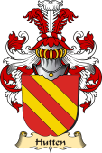 v.23 Coat of Family Arms from Germany for Hutten