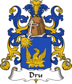 Coat of Arms from France for Dru