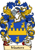 English or Welsh Family Coat of Arms (v.23) for Masters (or Master)