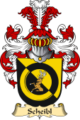 v.23 Coat of Family Arms from Germany for Scheibl