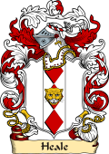 English or Welsh Family Coat of Arms (v.23) for Heale (Fleet, Devonshire)