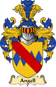 English Coat of Arms (v.23) for the family Angell