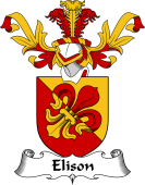 Coat of Arms from Scotland for Elison