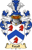 English Coat of Arms (v.23) for the family Foxall