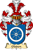 v.23 Coat of Family Arms from Germany for Gloden