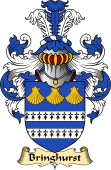 English Coat of Arms (v.23) for the family Bringhurst