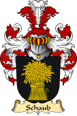 v.23 Coat of Family Arms from Germany for Schaub