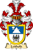 v.23 Coat of Family Arms from Germany for Leithold