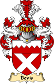 English Coat of Arms (v.23) for the family Bevis