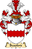 English Coat of Arms (v.23) for the family Beauford