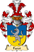 v.23 Coat of Family Arms from Germany for Furst
