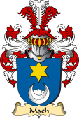 v.23 Coat of Family Arms from Germany for Mach