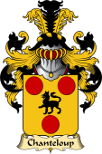 French Family Coat of Arms (v.23) for Chanteloup