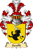 v.23 Coat of Family Arms from Germany for Senfft