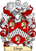 English or Welsh Family Coat of Arms (v.23) for Lloyd