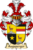 v.23 Coat of Family Arms from Germany for Augsperger