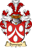 v.23 Coat of Family Arms from Germany for Domeyer