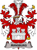 Coat of arms used by the Danish family Arnsburg