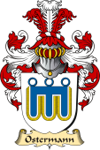 v.23 Coat of Family Arms from Germany for Ostermann