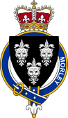 British Garter Coat of Arms for Morley (England)