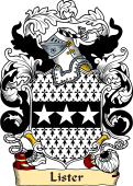 English or Welsh Family Coat of Arms (v.23) for Lister