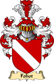 English Coat of Arms (v.23) for the family Foliot