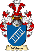 v.23 Coat of Family Arms from Germany for Wehsen