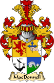 Irish Family Coat of Arms (v.23) for MacDonnell (of the Glens)
