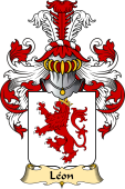 French Family Coat of Arms (v.23) for Léon