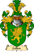 English Coat of Arms (v.23) for the family Collen or Collings