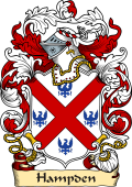 English or Welsh Family Coat of Arms (v.23) for Hampden (or Hamden Bucks)