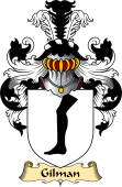 English Coat of Arms (v.23) for the family Gilman