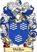 English or Welsh Family Coat of Arms (v.23) for Weller (Hampshire)