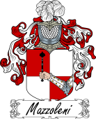 Araldica Italiana Coat of arms used by the Italian family Mazzoleni