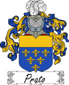 Araldica Italiana Coat of arms used by the Italian family Prato