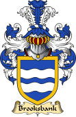 English Coat of Arms (v.23) for the family Brooksbank
