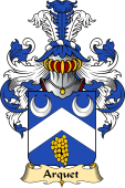 French Family Coat of Arms (v.23) for Arquet