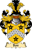 English Coat of Arms (v.23) for the family Bott