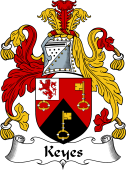 Irish Coat of Arms for Keyes