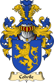 English Coat of Arms (v.23) for the family Colvile