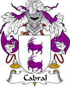 Portuguese Coat of Arms for Cabral