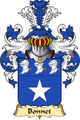 French Family Coat of Arms (v.23) for Bonnet