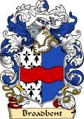 English or Welsh Family Coat of Arms (v.23) for Broadbent (ref Berry)