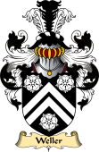 English Coat of Arms (v.23) for the family Weller
