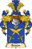 French Family Coat of Arms (v.23) for Besson