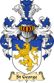 English Coat of Arms (v.23) for the family St George