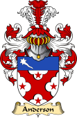 English Coat of Arms (v.23) for the family Anderson