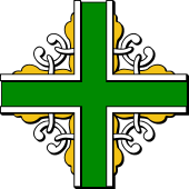 Cross, With Demi Fleur-de-Lis on each side