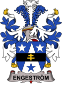 Swedish Coat of Arms for Engeström
