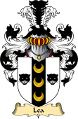 English Coat of Arms (v.23) for the family Lea